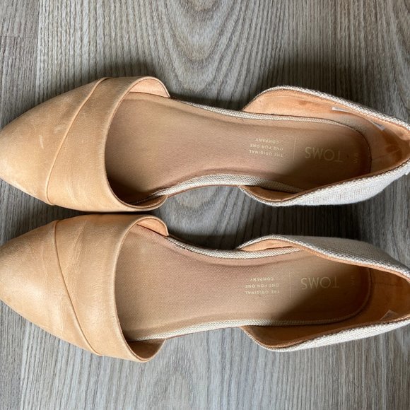TOMS Jutti D'Orsay Flat - Picture 6 of 8